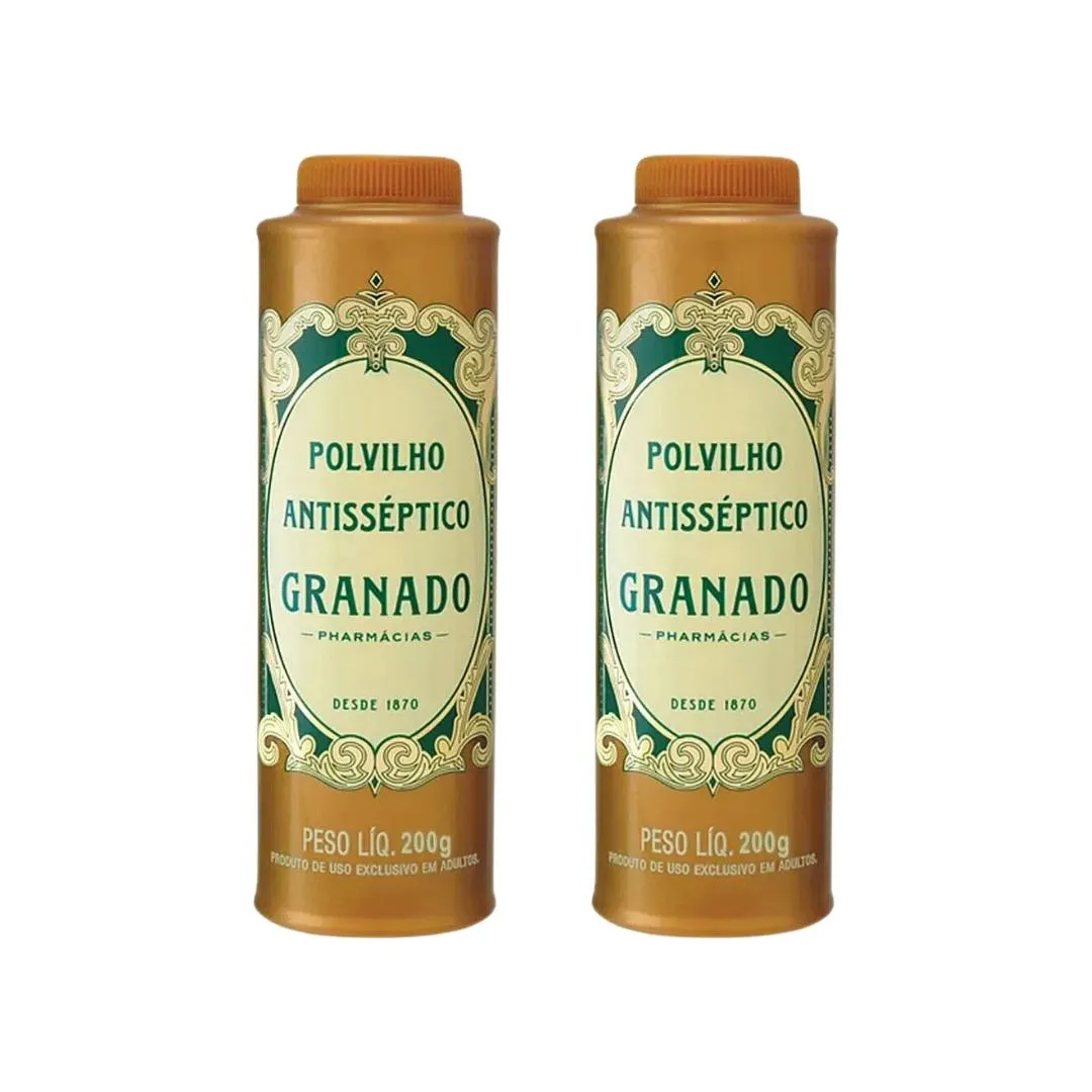 Talco Pes Granado 200g Tradicional - Kit C/2un