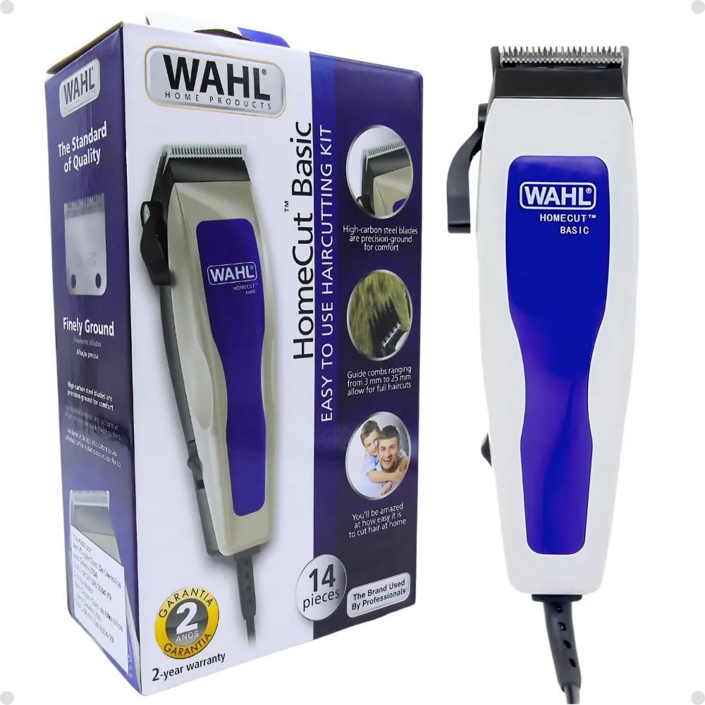 Máquina de Corte Wahl Homecut Basic 14 Pieces 220v
