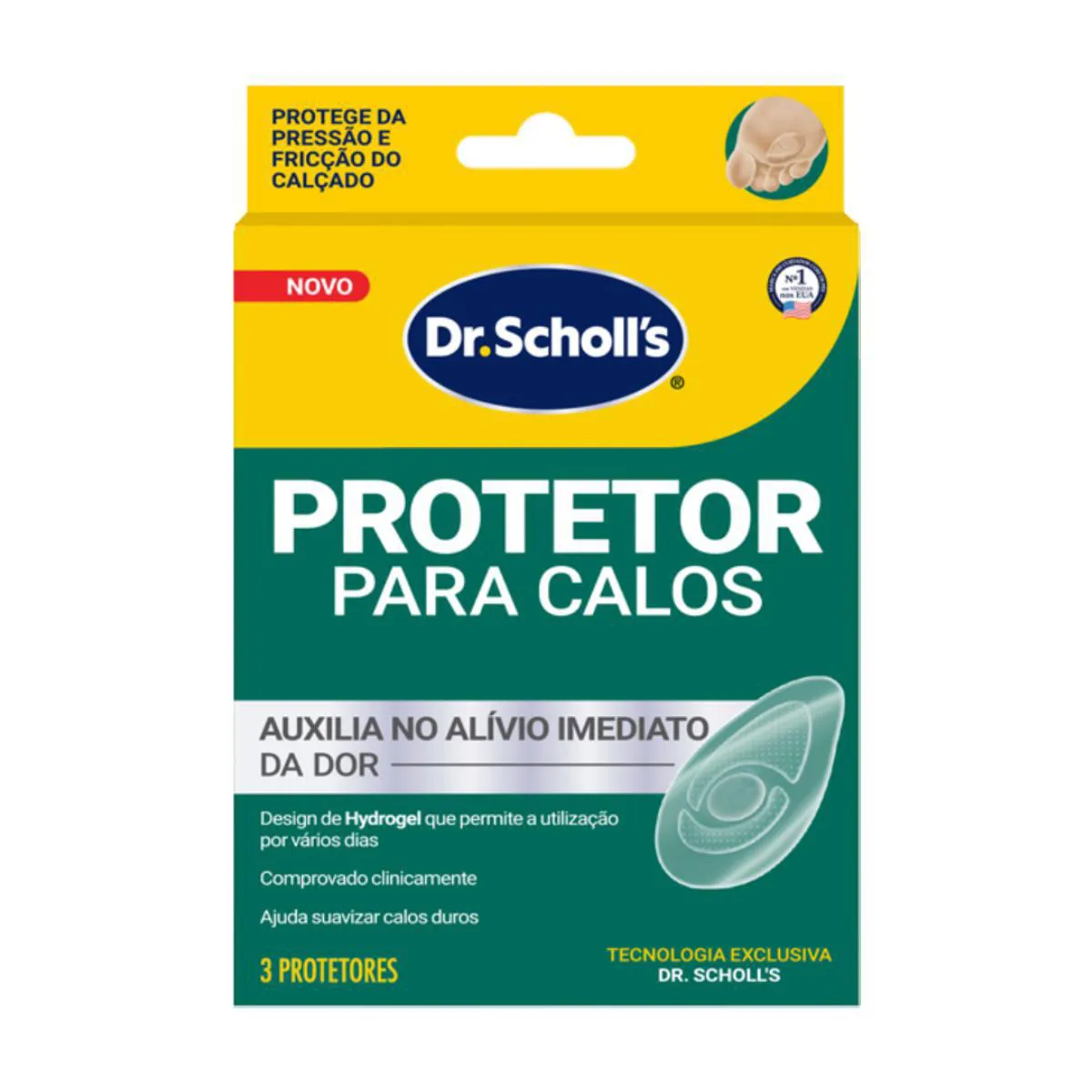 Protetor para Calos Dr Scholls 3 unidades