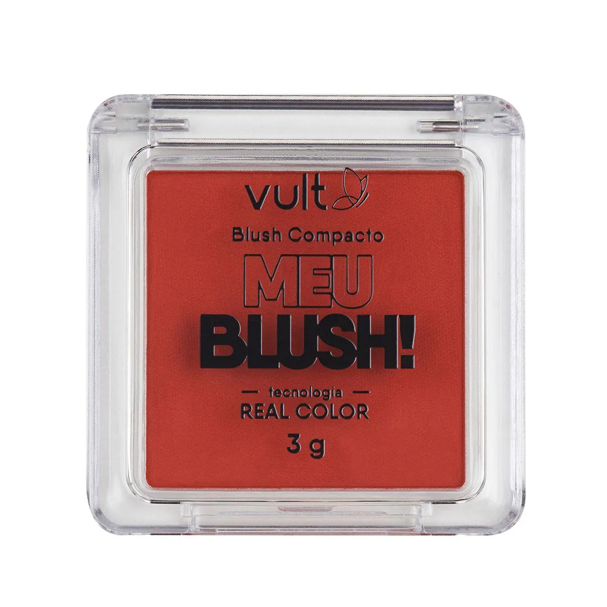 Blush Compacto Vult Meu Blush! 3g - Coral Matte