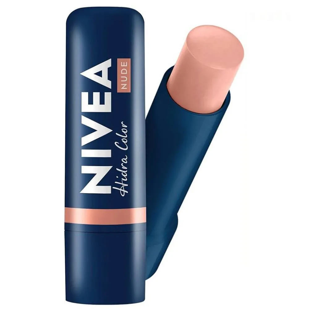 Protetor Labial Nivea Hidra Color Nude 4,8g
