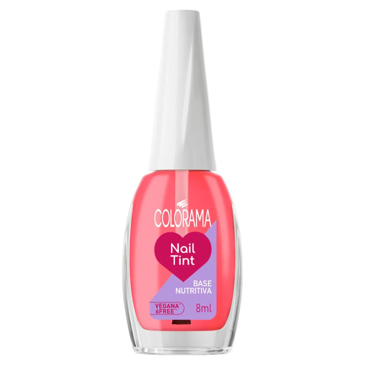 Esmalte Base Nutritiva Colorama Salva Unhas Nail Tint 8ml
