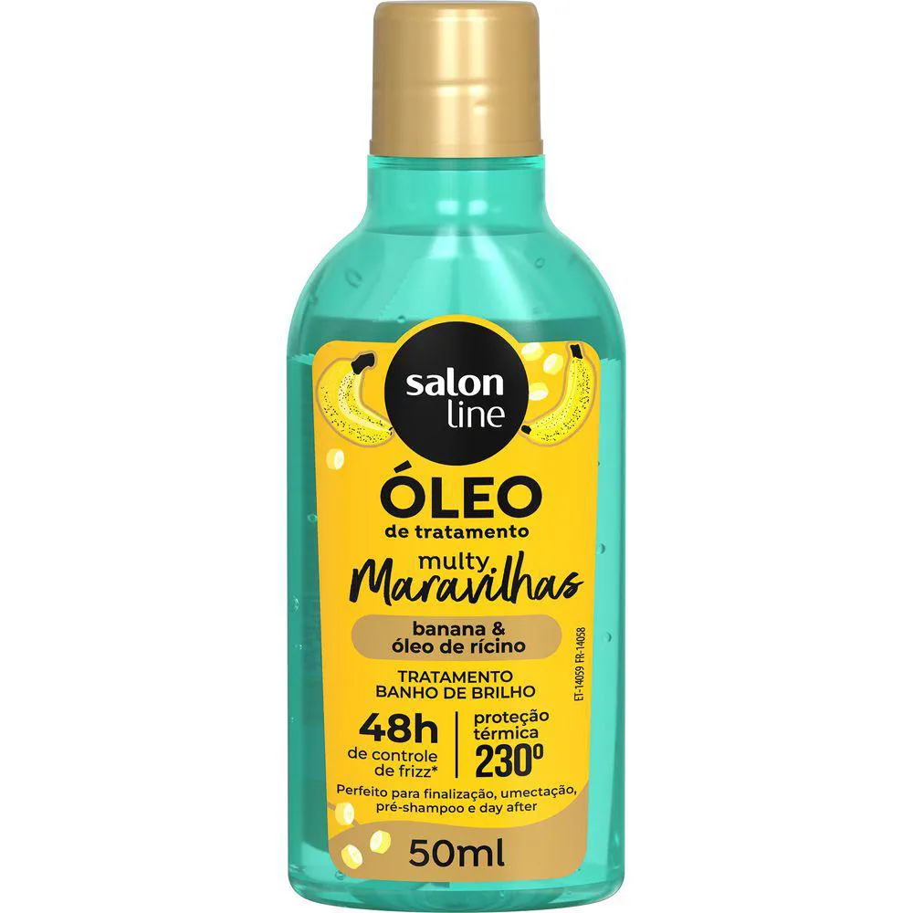 Óleo de Tratamento Capilar Salon Line Multy Maravilhas Banana 50ml