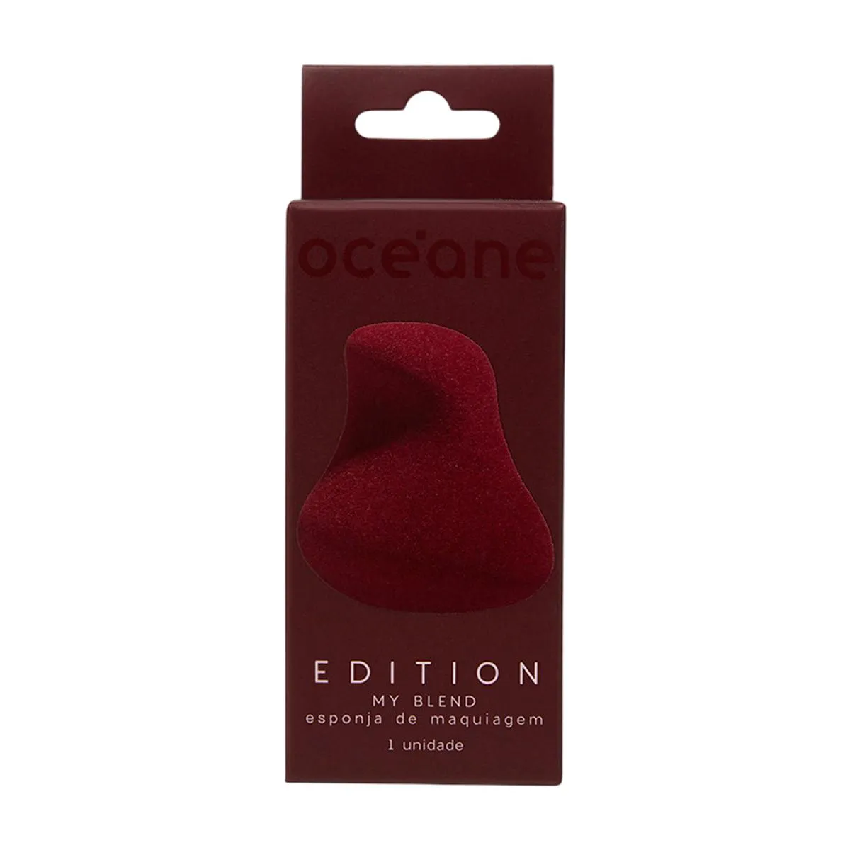 Esponja de Maquiagem My Blend Océane Vinho 1 unidade