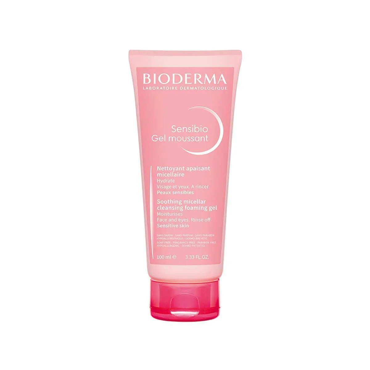 Gel de Limpeza Micelar Bioderma Sensibio Gel Moussant Calmante e Hidratante 100ml