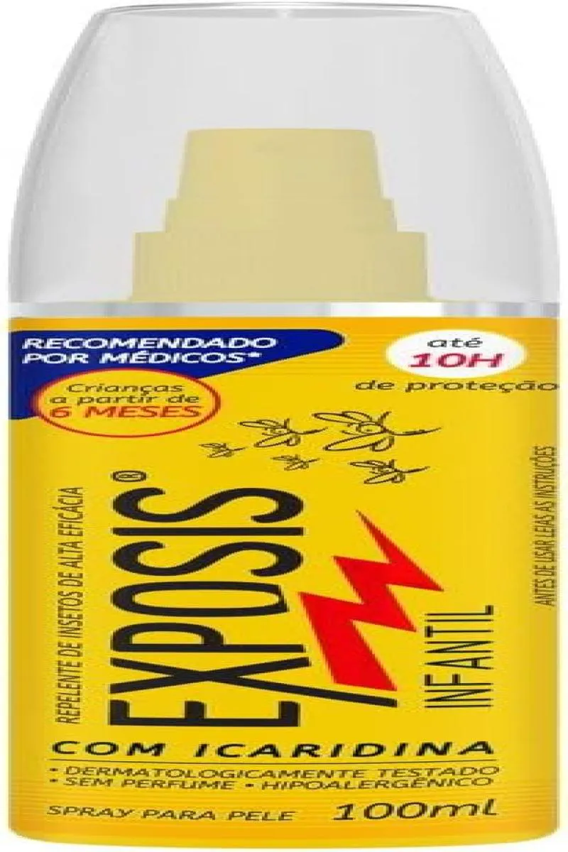 Repelente Exposis Infantil Com Icaridina Spray - 100Ml