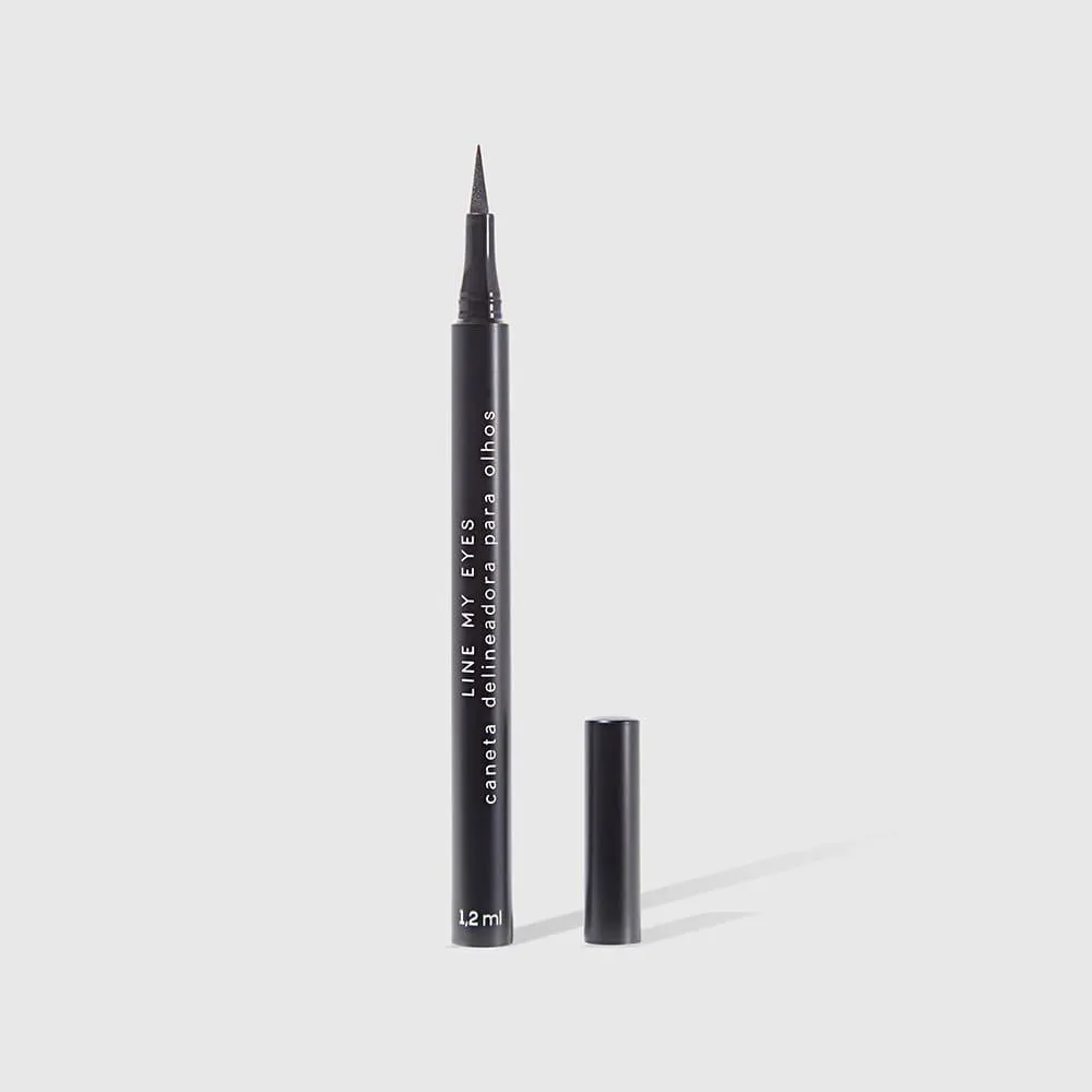 Caneta Delineadora Marrom - Line My Eyes Océane Edition 1,2ml