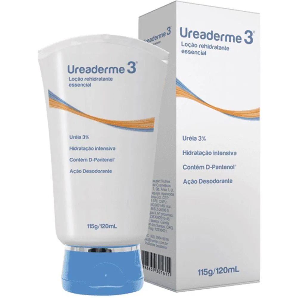 Ureaderme 3 Locao 120ml - Nutriex