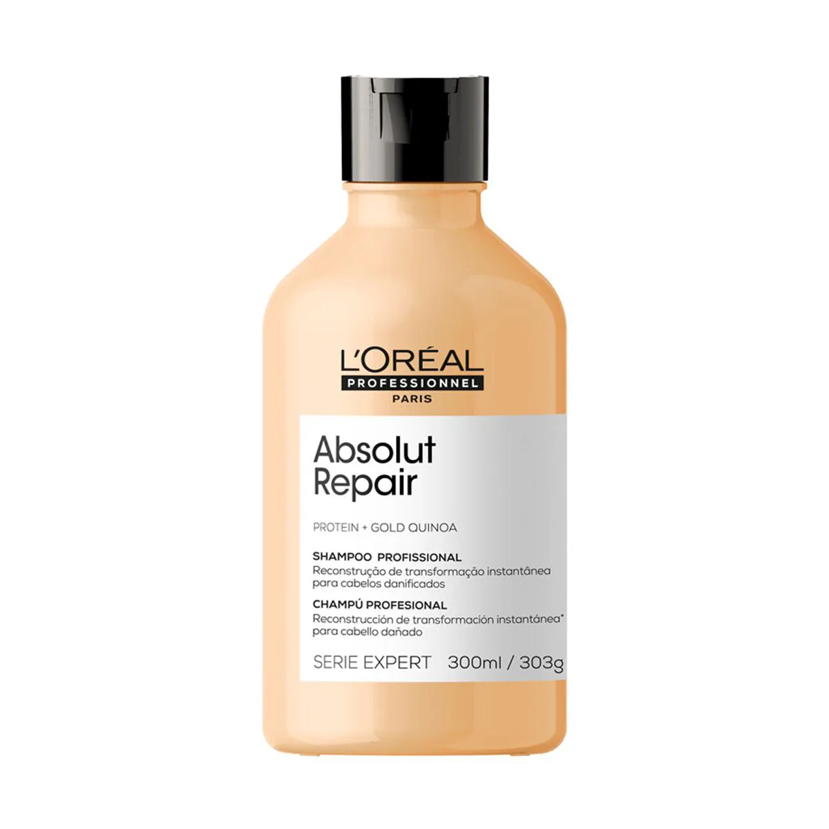 Shampoo Reparador L'Oréal Professionnel Absolut Repair Cabelos Danificados 300ml