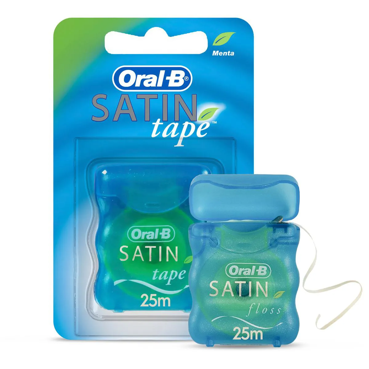 Fita Dental Oral-B Satin Tape Menta 25 metros