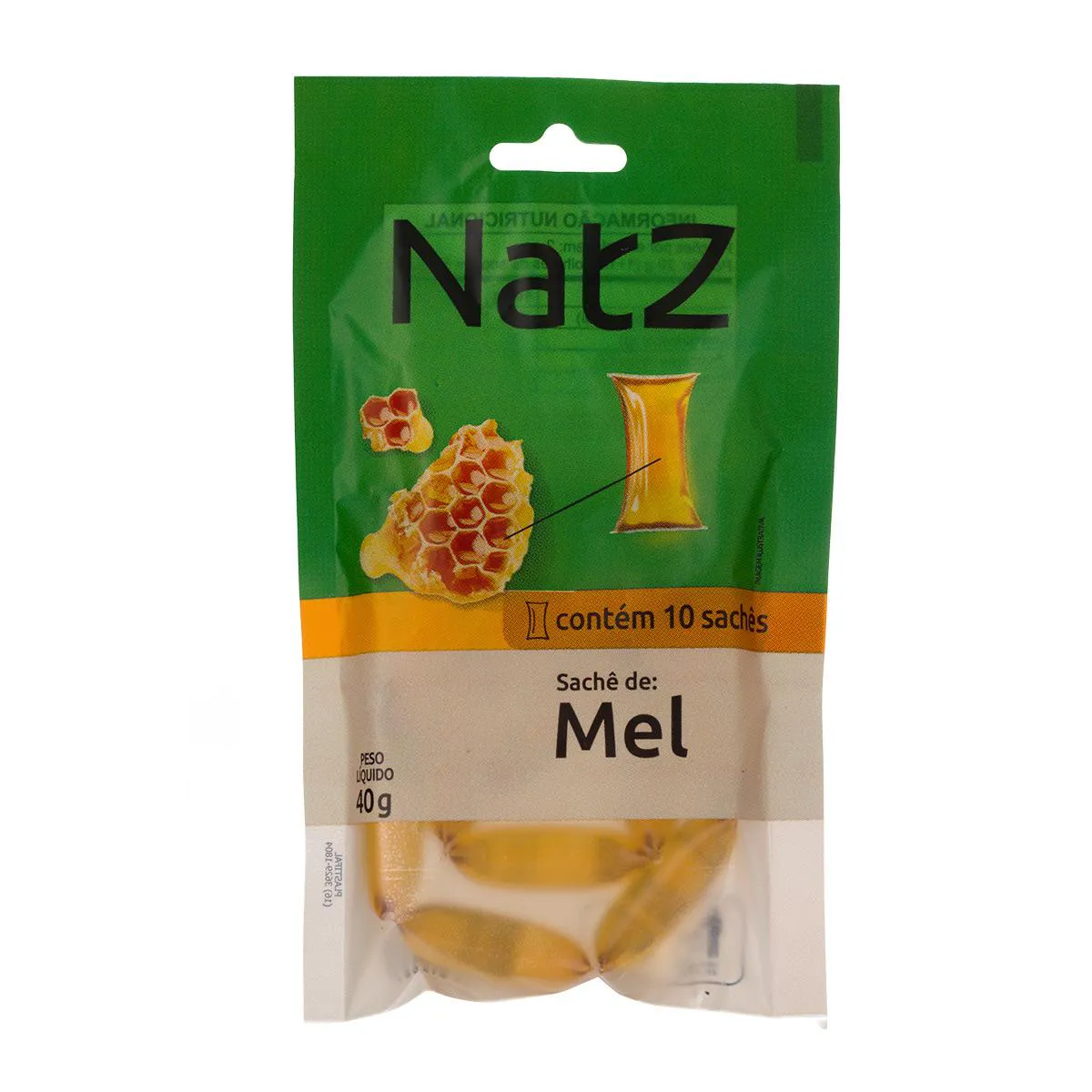Mel Natz 4g 10 Sachês