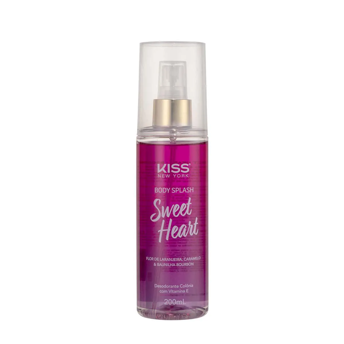 Body Splash Kiss New York Sweet Heart 200ml