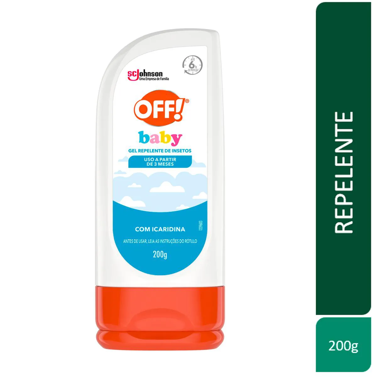 Repelente Infantil Off! Baby Gel Com Icaridina 200g
