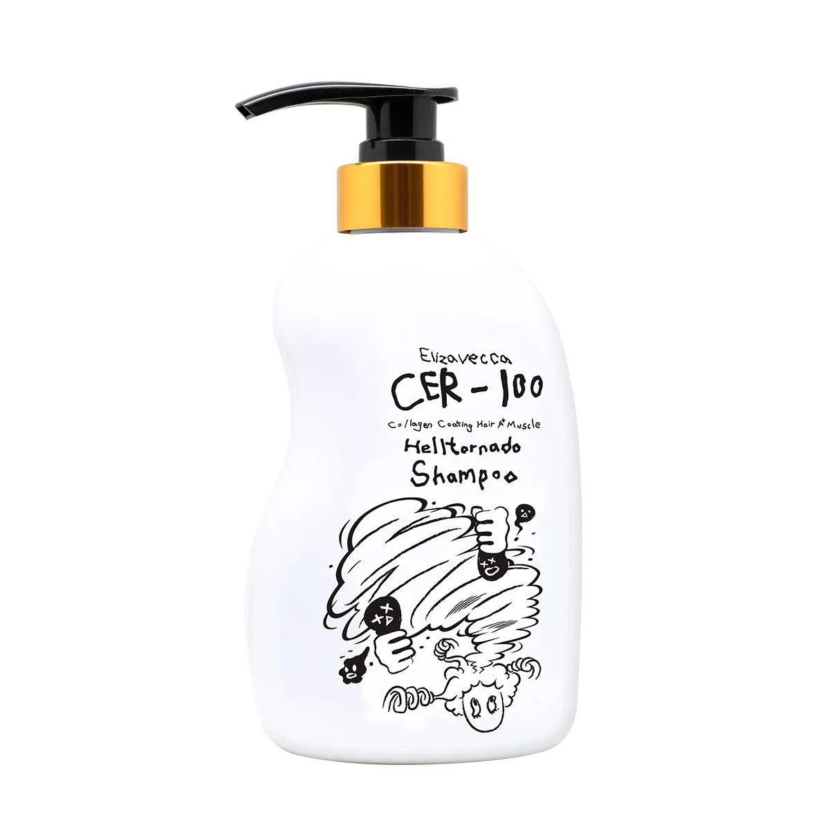 Shampoo Elizavecca Cer-100 Collagen Hair A+ Muscle Tornado 500ml