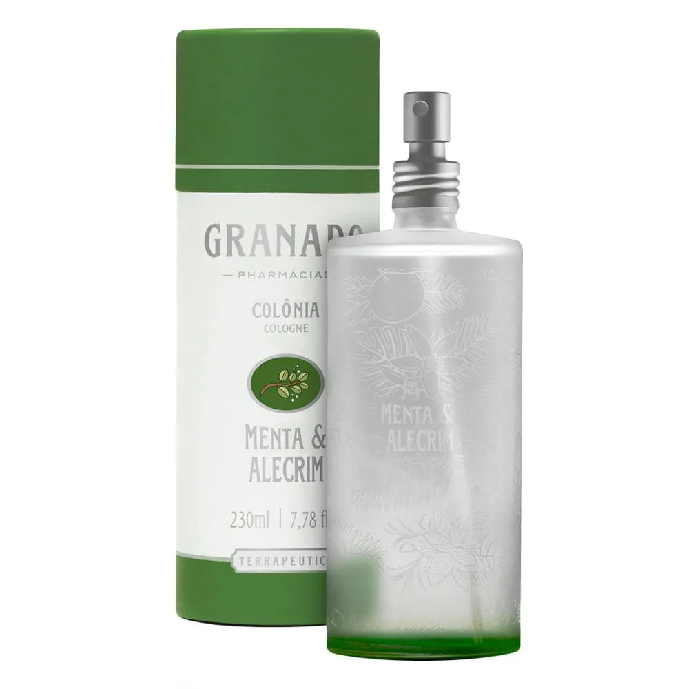 Colônia Terrapeutics Granado - Menta e Alecrim 230ml