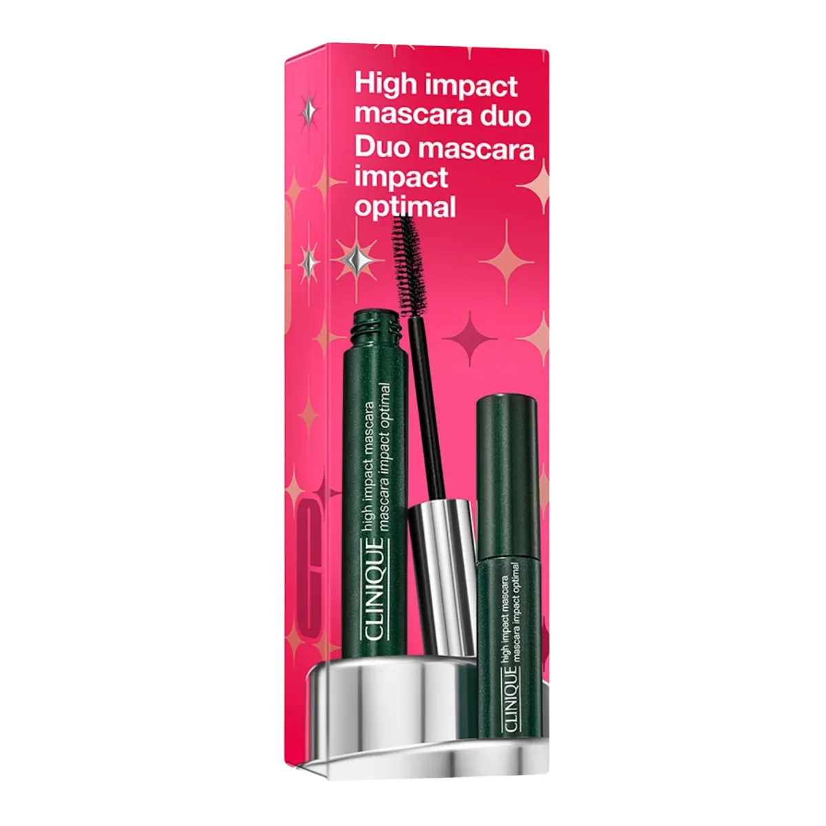 Kit Clinique Dupla de Máscara de Cílios High Impact Optimal 7ml + 3,5ml