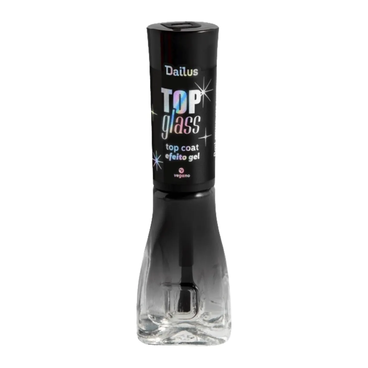 Esmalte Top Coat Dailus Efeito Gel 8ml - Top Glass
