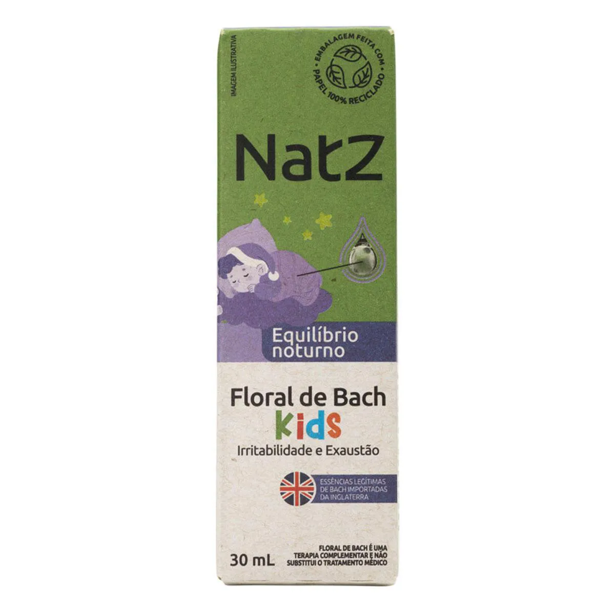 Floral de Bach Natz Kids Equilíbrio Noturno 30ml