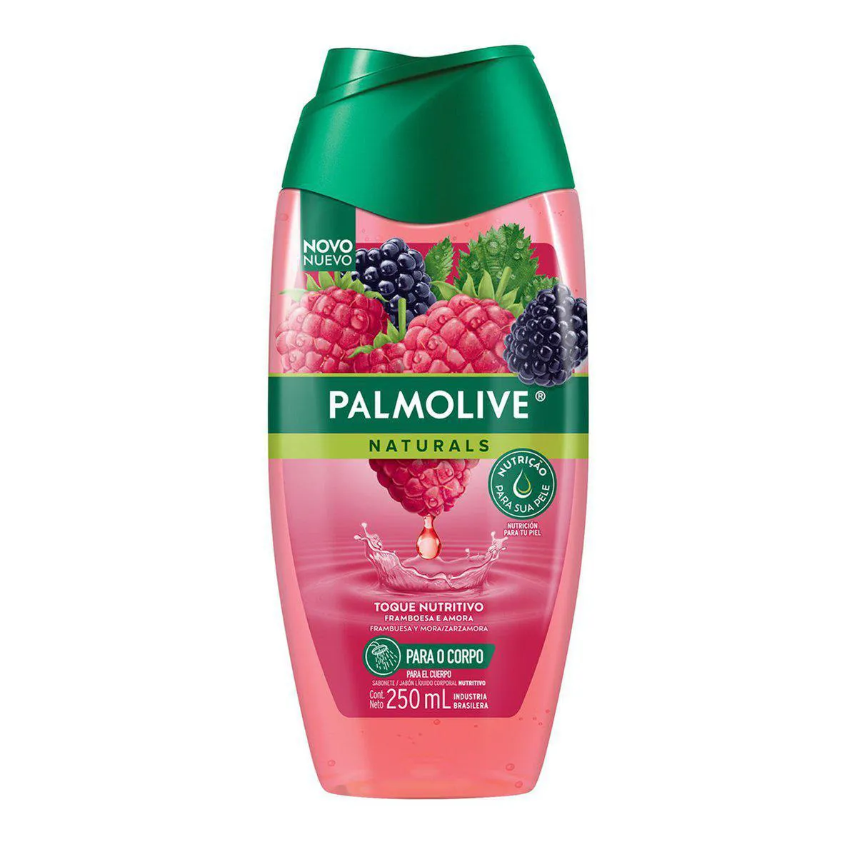 Sabonete Líquido Palmolive Naturals Segredo Sedutor Framboesa e Amora 250ml