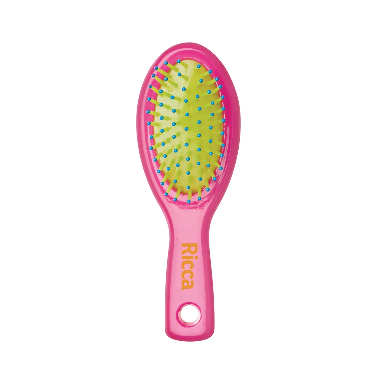 Escova de Cabelo Ricca Cristal Colors Cristal Pequeno - 1 unidade