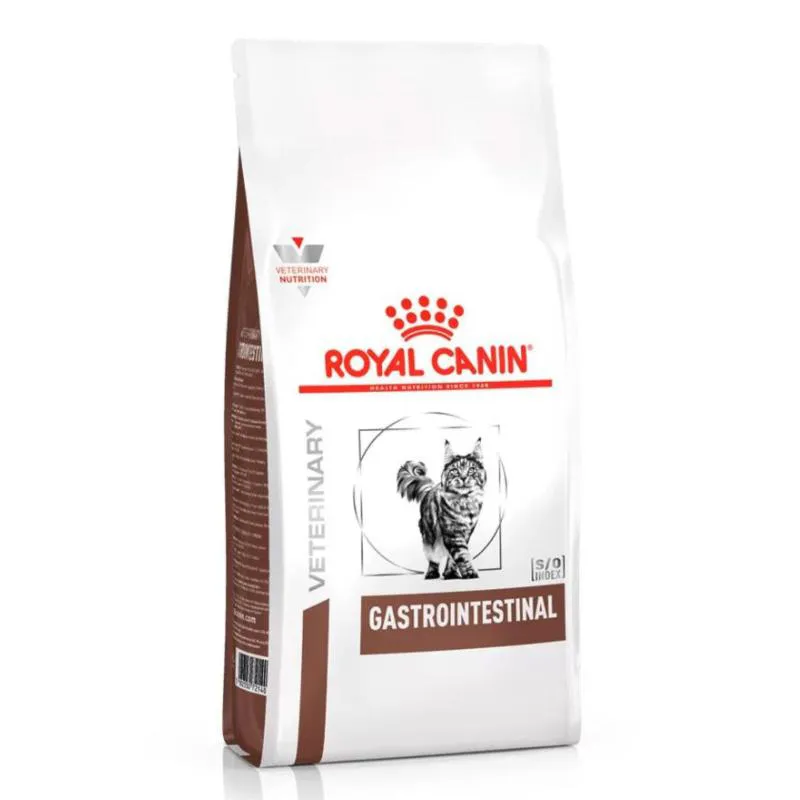 Ração Royal Canin Veterinary Diet Gastrointestinal para Gatos Adultos 4,0Kg