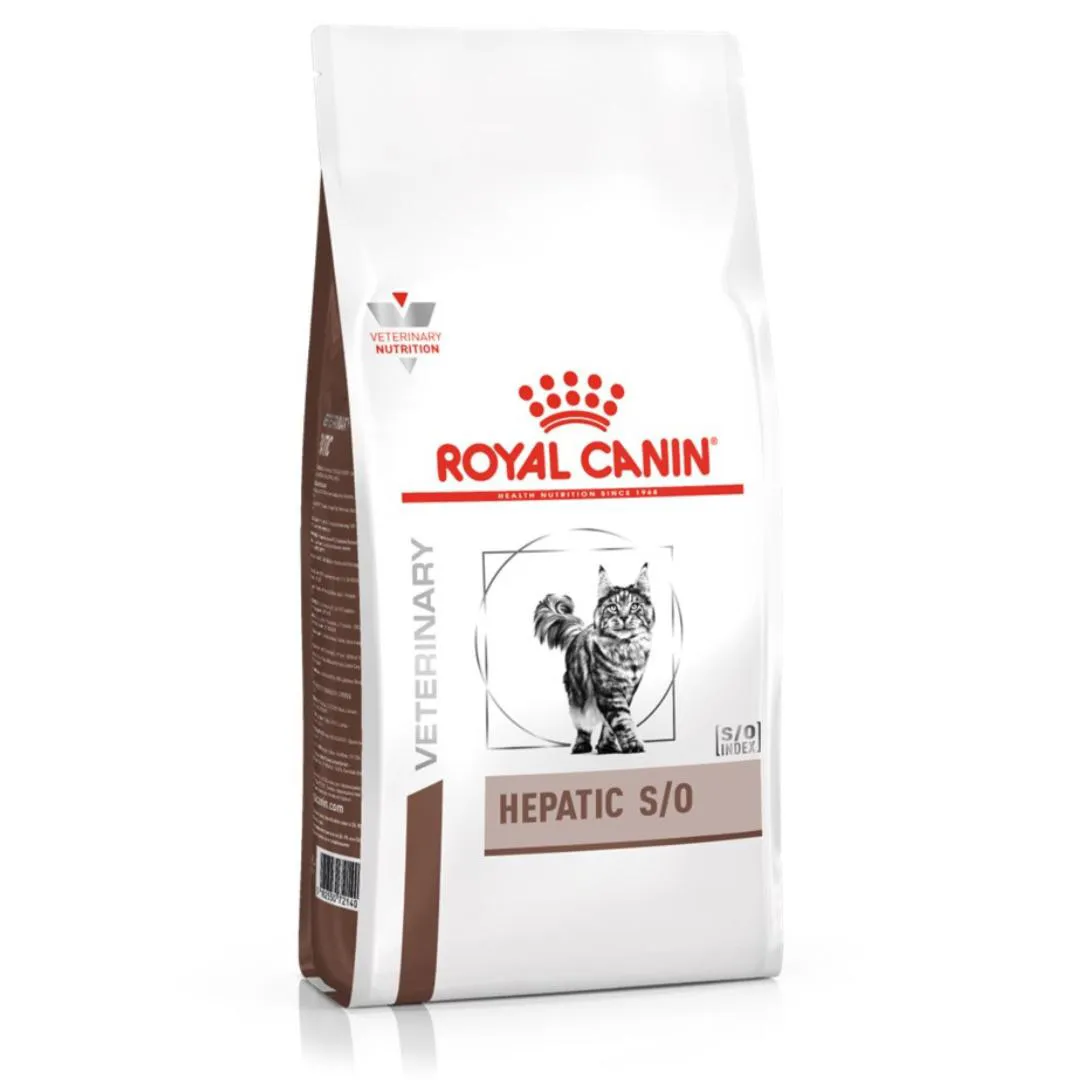 Ração Royal Canin Dieta Veterinária Hepatic para Gatos Adultos com Insuficiência Hepática 1,5Kg