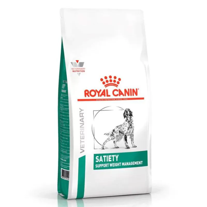 Ração Royal Canin Dieta Veterinária Satiety Controle de Peso para Cães Adultos 1,5Kg