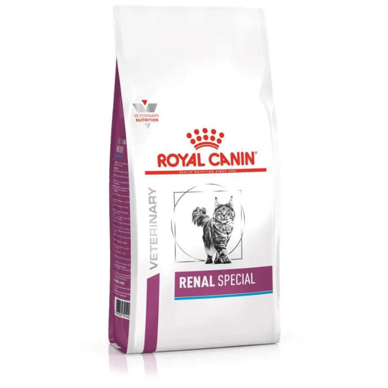 Ração Royal Canin Dieta Veterinária Renal Special para Gatos com Doenças Renais 1,5Kg