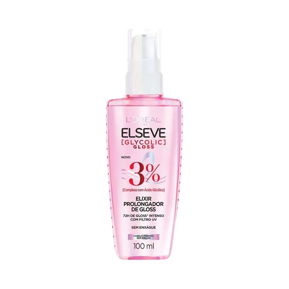 Elseve Sérum Capilar Prolongador de Gloss Glycoli 100Ml