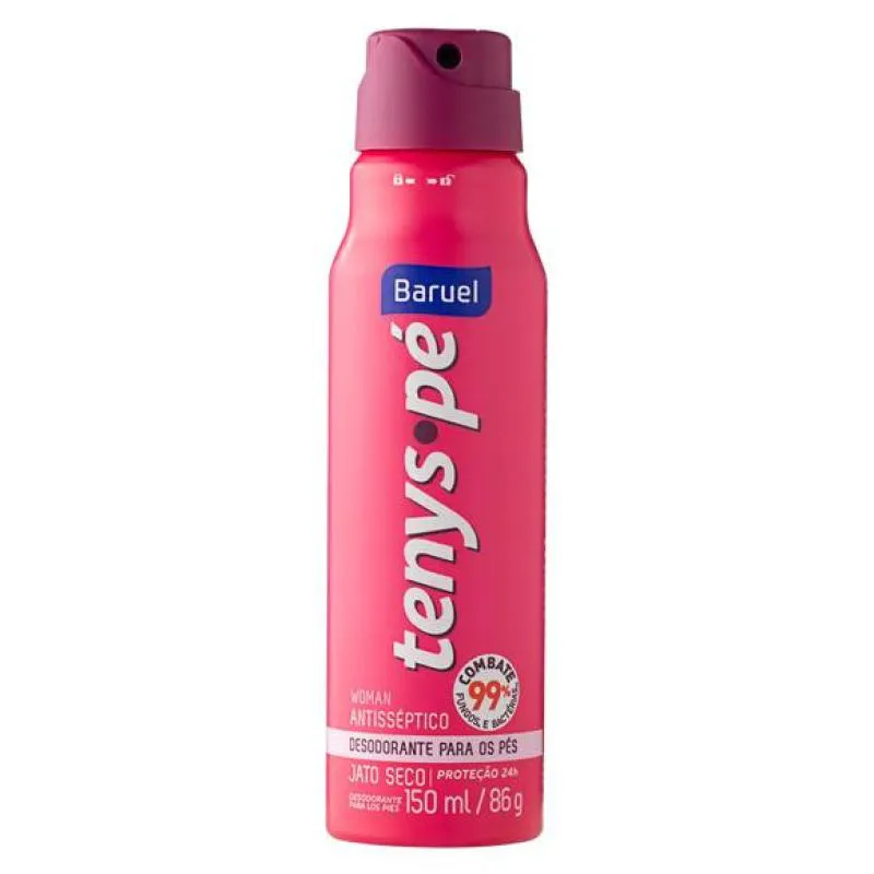 Tenys Pe Baruel Aerosol Jato Seco 150Ml Woman