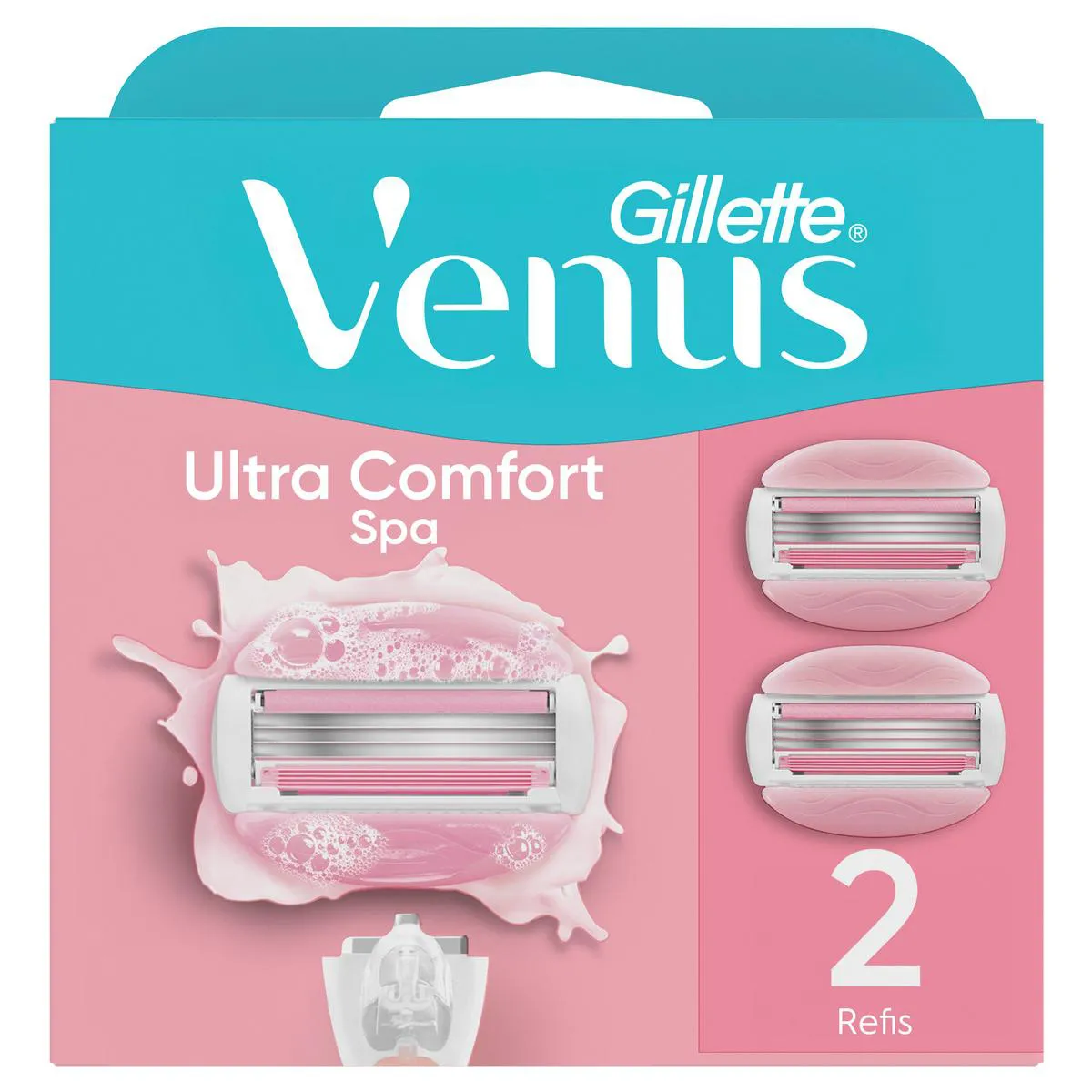 Carga para Aparelho de Depilar Gillette Venus SPA com 2 unidades