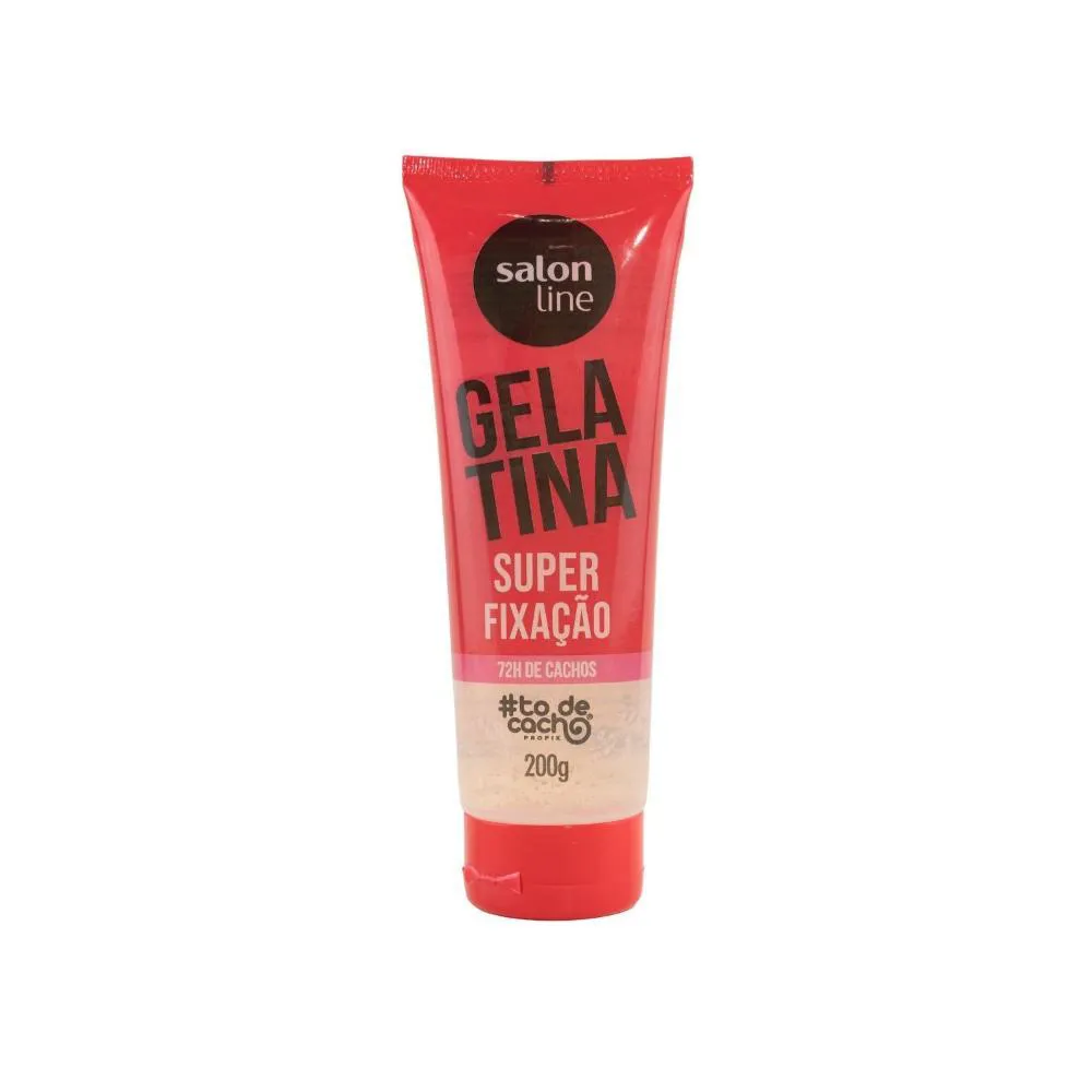 Gelatina Capilar Salon Line Super Fixação Cachos Definição 200 Ml