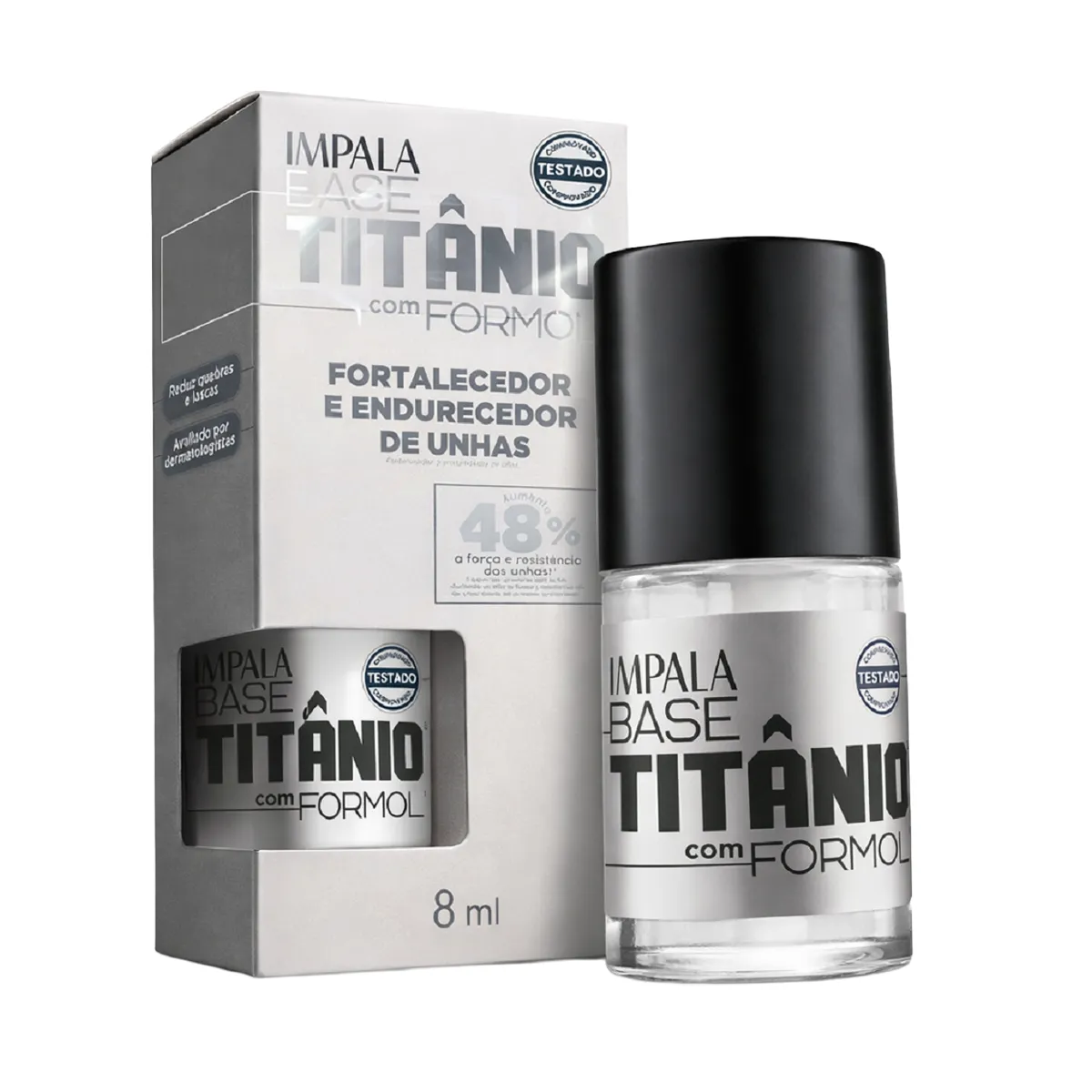 Base Fortalecedora Impala Titânio com Formol 8ml