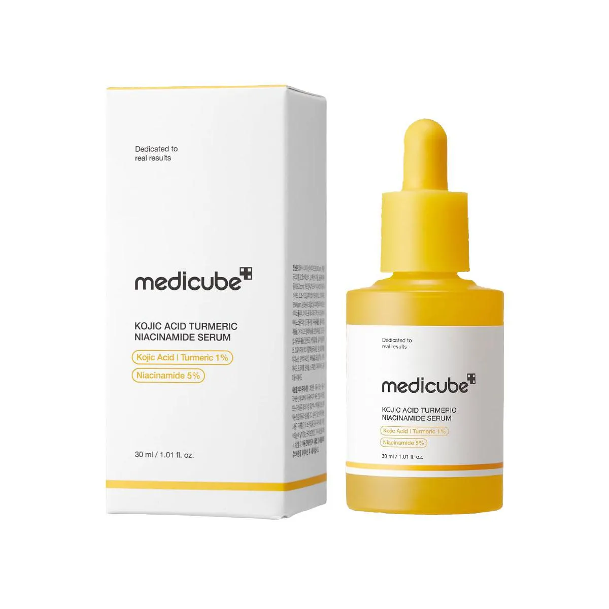 Sérum Iluminador Facial Medicube Kojic Acid Turmeric Niacinamide Serum 30ml