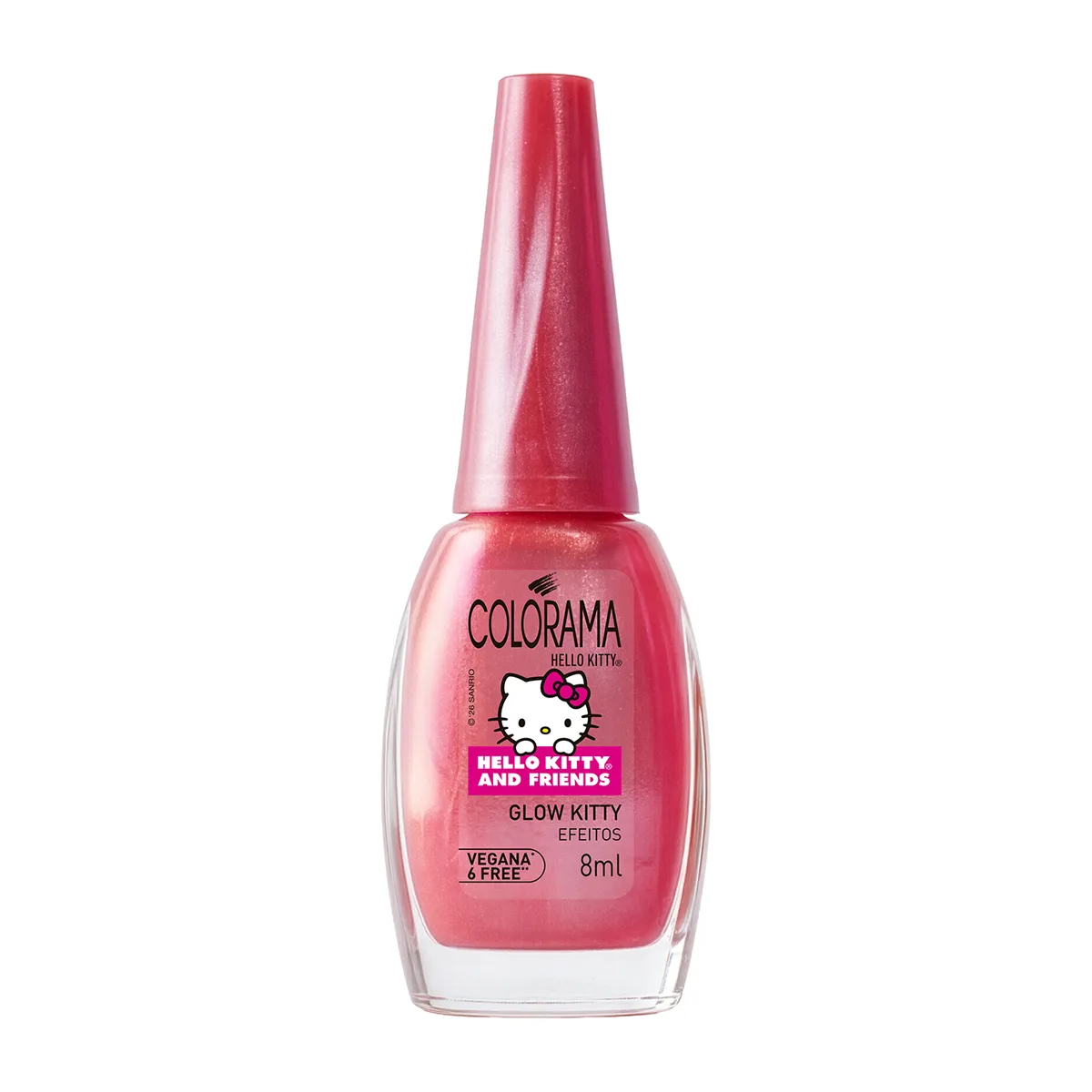 Esmalte Colorama Hello Kitty and Friends 8ml - Glow Kitty