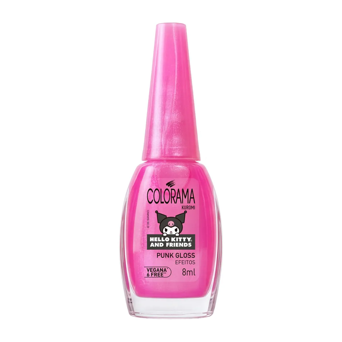 Esmalte Colorama Hello Kitty and Friends 8ml - Punk Gloss