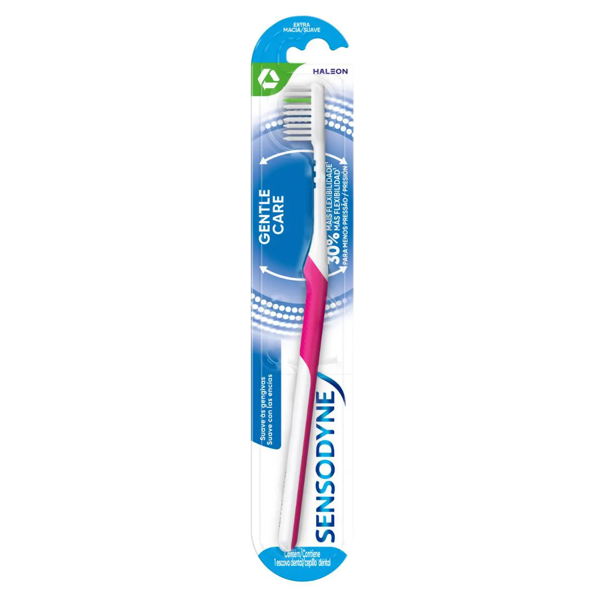 Escova de Dente Sensodyne Gentle Extra Macia com 1 unidade
