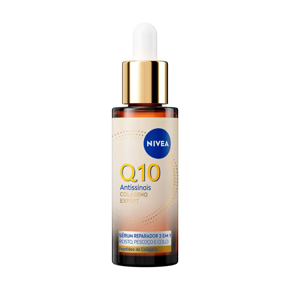 Sérum Facial Nivea Q10 Reparador 3 em 1 Antissinais Colágeno Expert 30ml