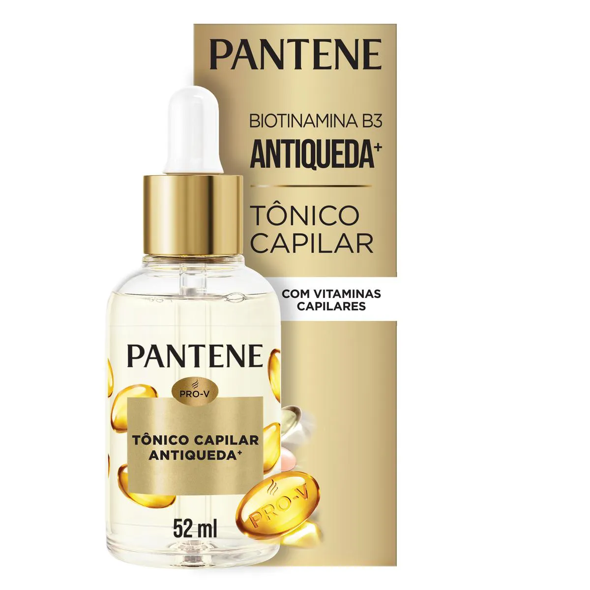 Tônico Capilar Antiqueda Pantene Pro-V Biotinamina B3 52ml
