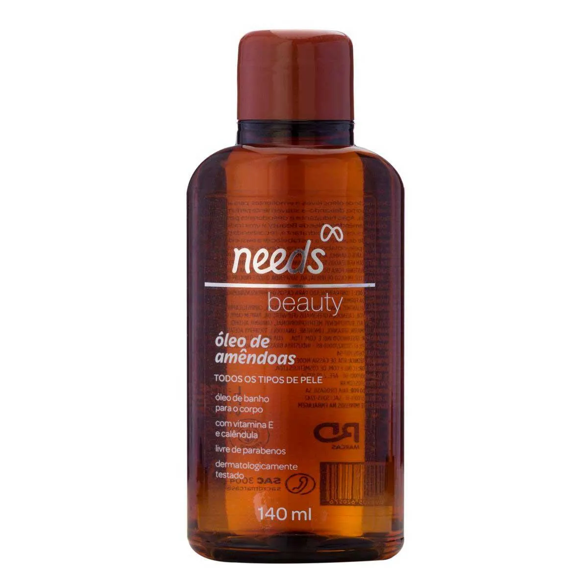 Óleo de Amêndoas Needs Beauty para Banho 140ml