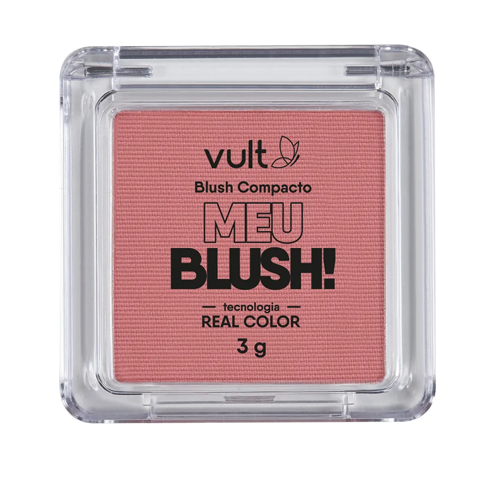 Blush Compacto Vult Meu Blush! 3g - Malva Matte