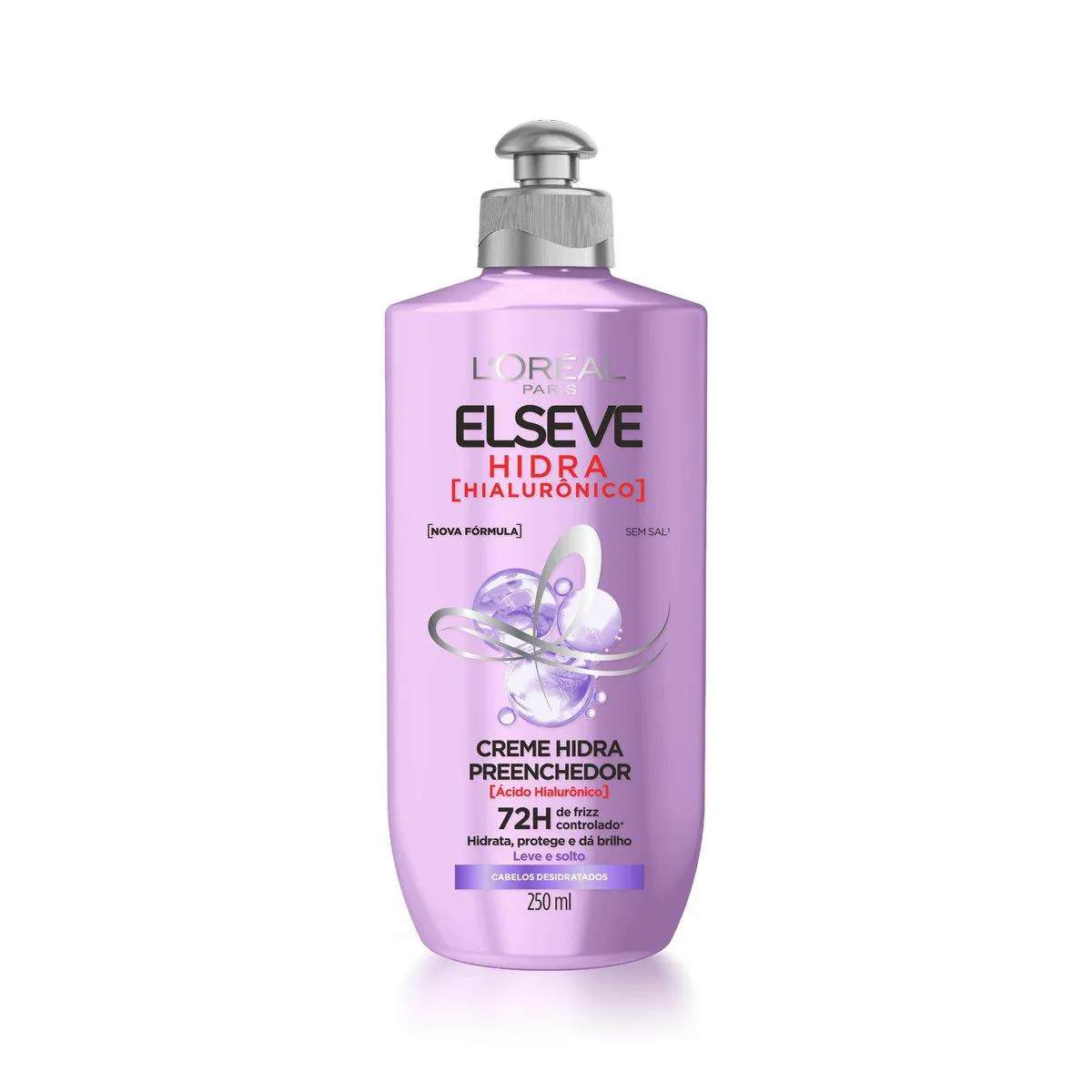 Creme para Pentear L'Oréal Paris Elseve Hidra Hialurônico Tratamento para Pentear com Hidratação 250ml