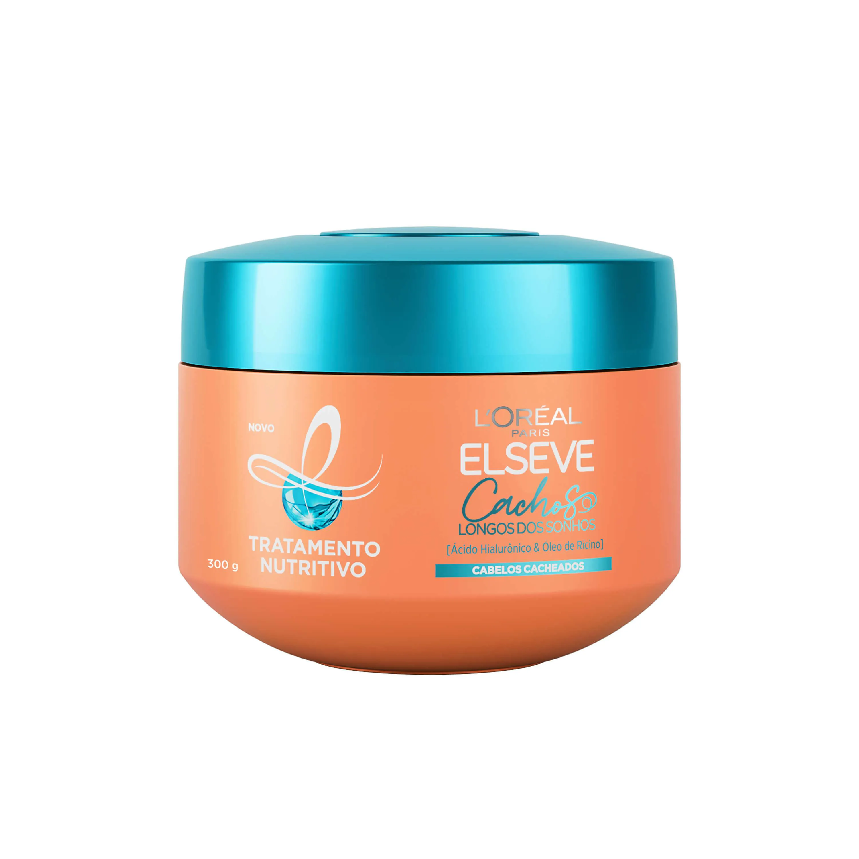 Creme de Tratamento Cabelo Cacheado L'Oréal Paris Elseve Cachos Longos dos Sonhos Tratamento Intensivo para Cachos 300ml