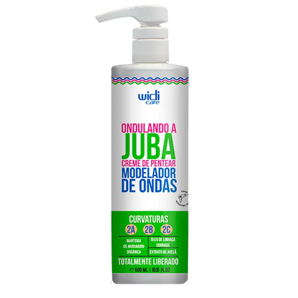 Creme para Pentear Widi Care Modelador de Ondas Ondulando a Juba 500ml