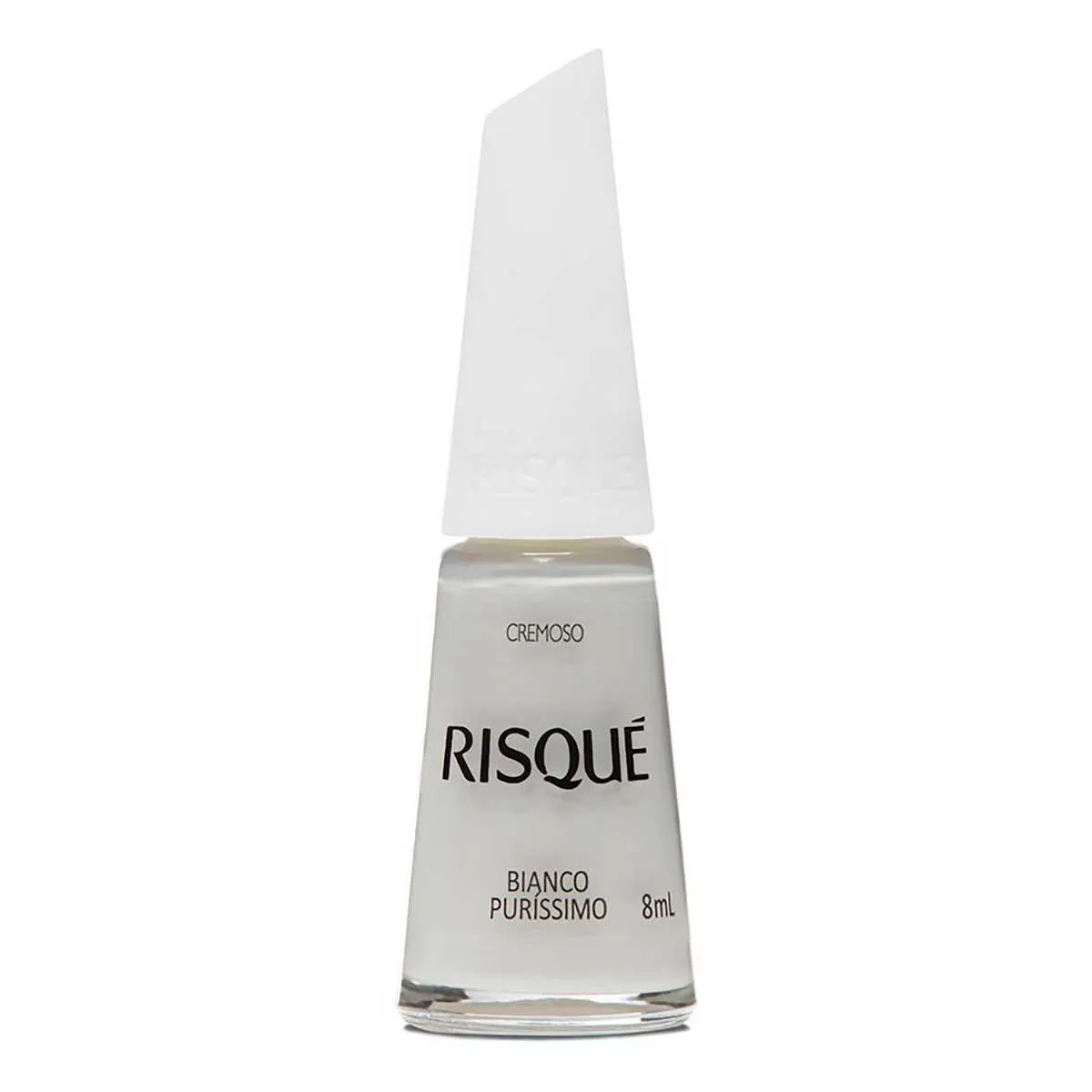 Esmalte Cremoso Risqué 8ml - Bianco Puríssimo