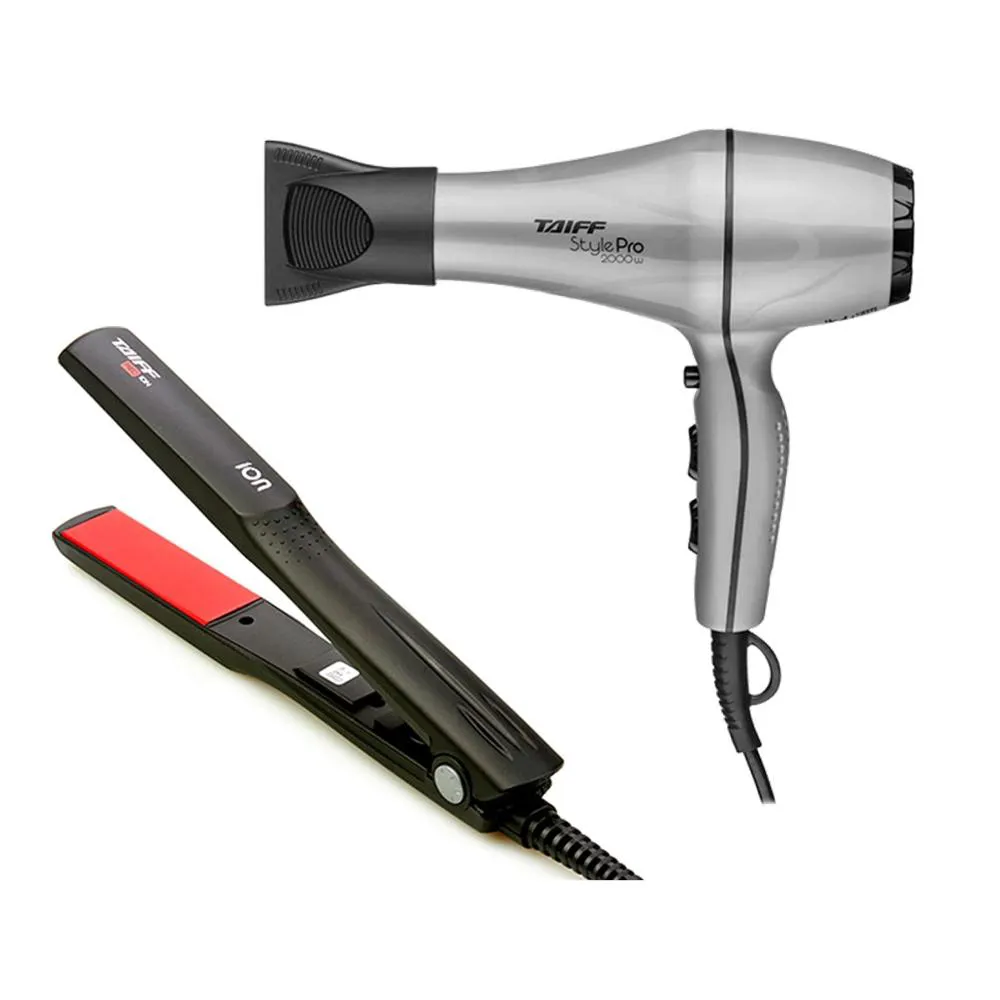 Taiff Secador Style Pro 2000w 110v+chapinha Elegance Red Ion 200° Bivolt