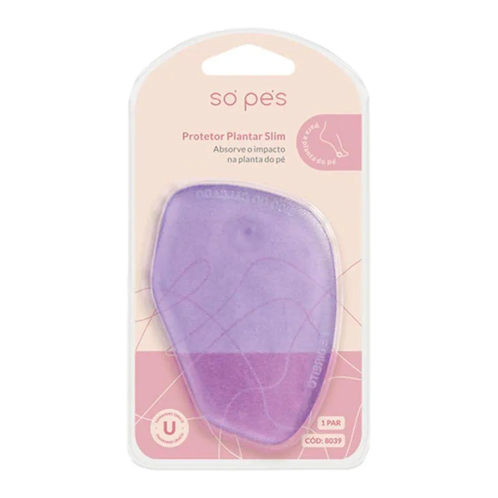 Protetor Plantar Slim So Pes Par Tam.unico Cod. 8039