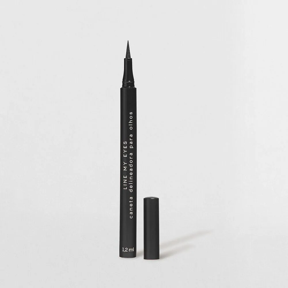 Caneta Delineadora Preta - Line My Eyes Océane Edition 1.2ml