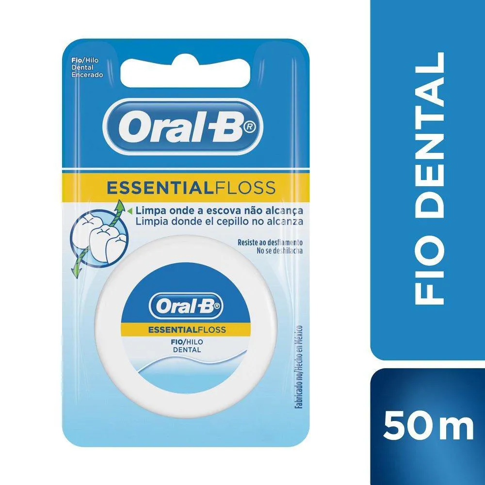 Fio Dental Oral-b Essential Floss 50m