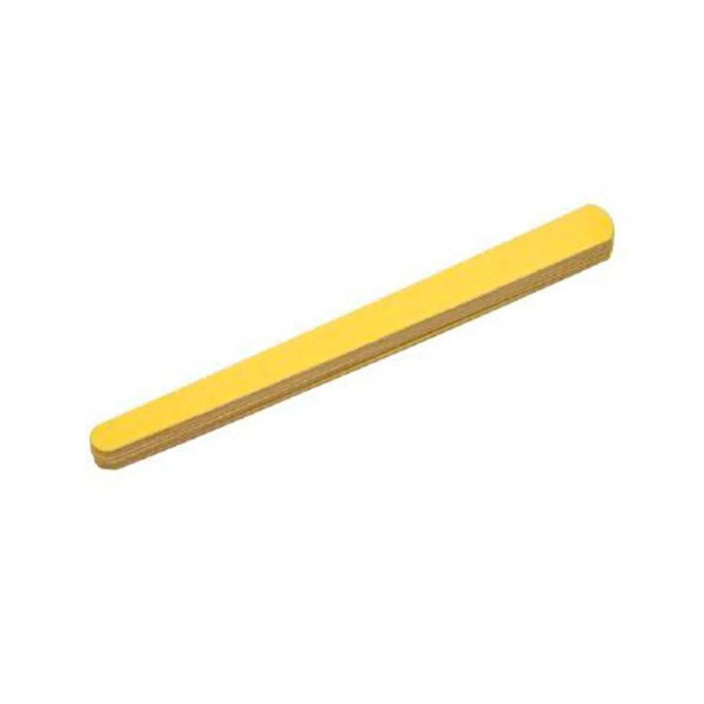 Lixa para Unhas Descartável Santa Clara Amarelo Canário C/6un